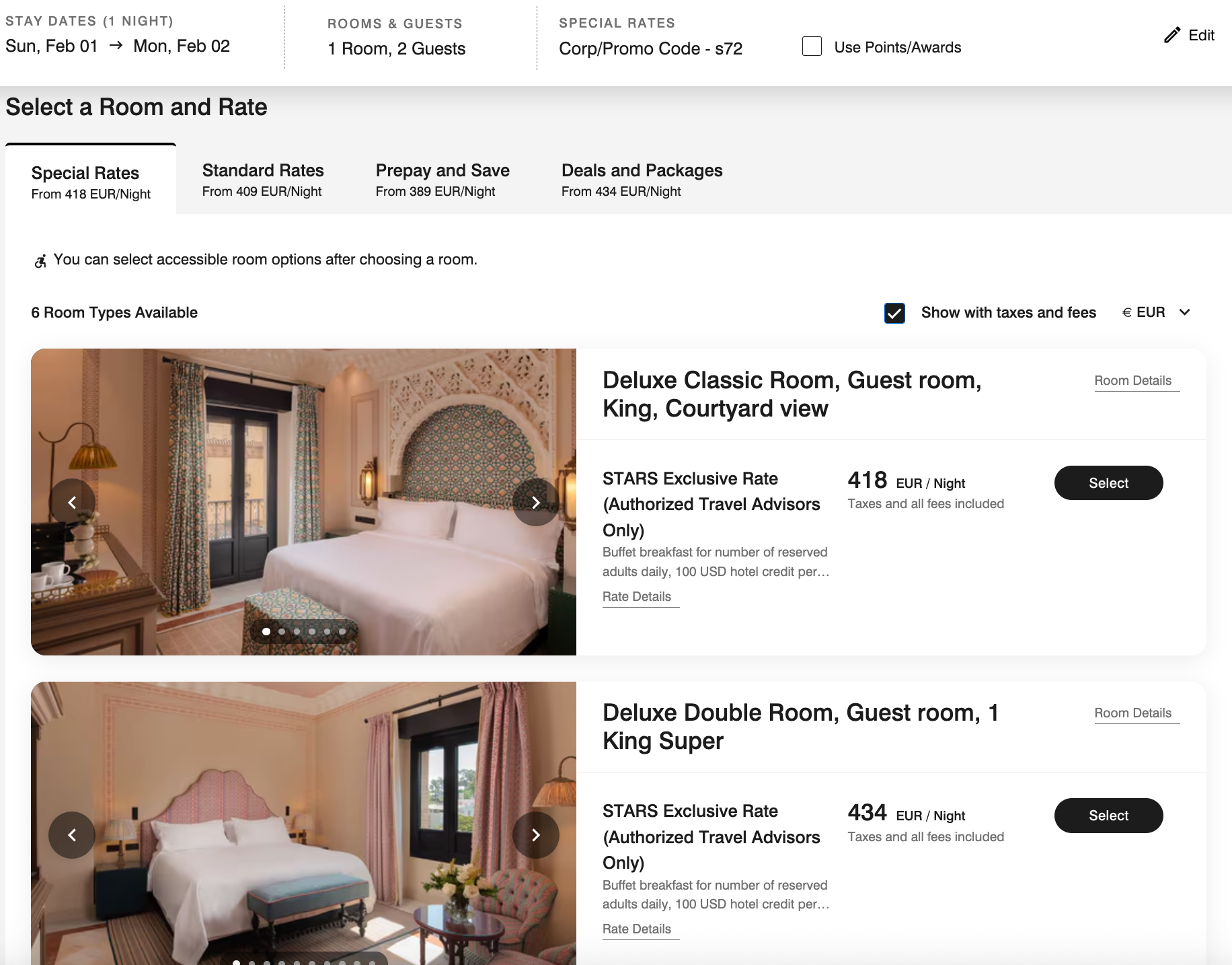 用国王命名的百年宫殿酒店 - Hotel Alfonso XIII, a Luxury Collection Hotel, Seville（塞维利亚阿方索十三世酒店）入住体验