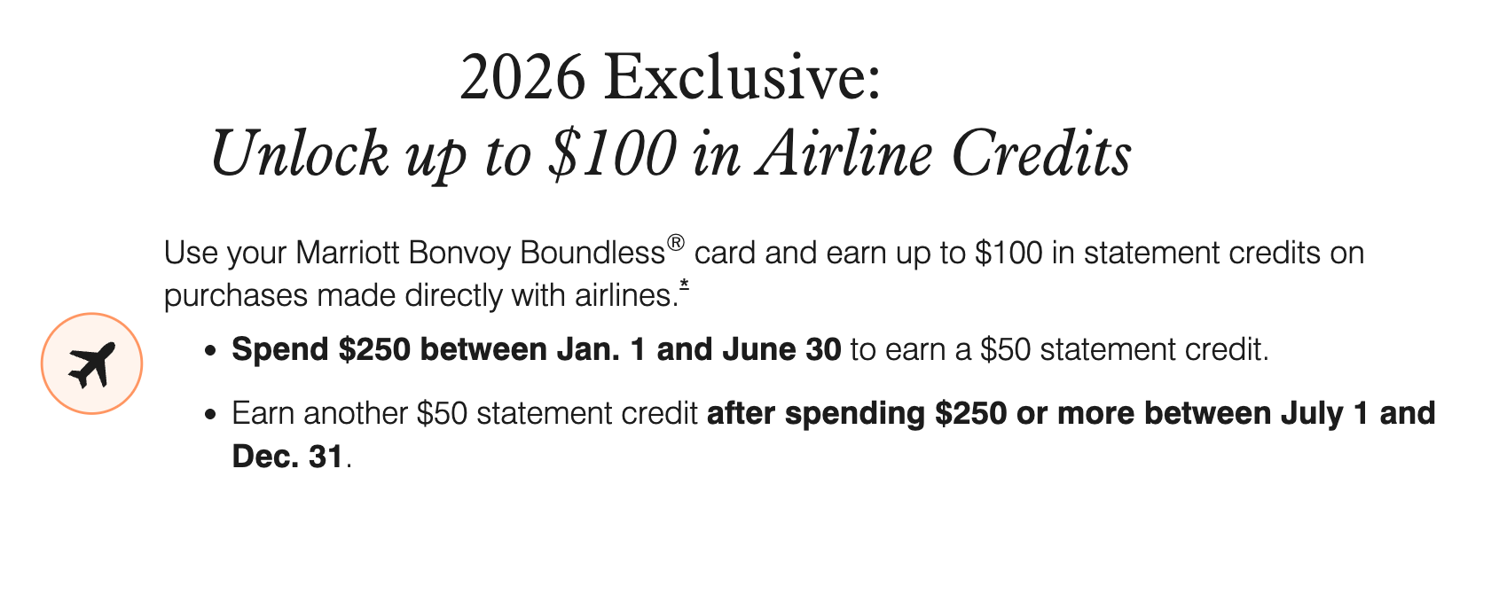 5张50K免房券 + 消费任务放水 + 全新福利 – Chase Marriott Bonvoy Boundless信用卡