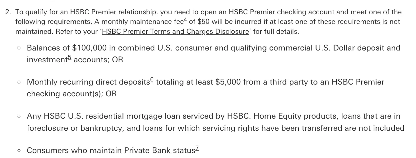 HSBC Premier Checking开户最高奖励$7000？！这奖励有点狠啊
