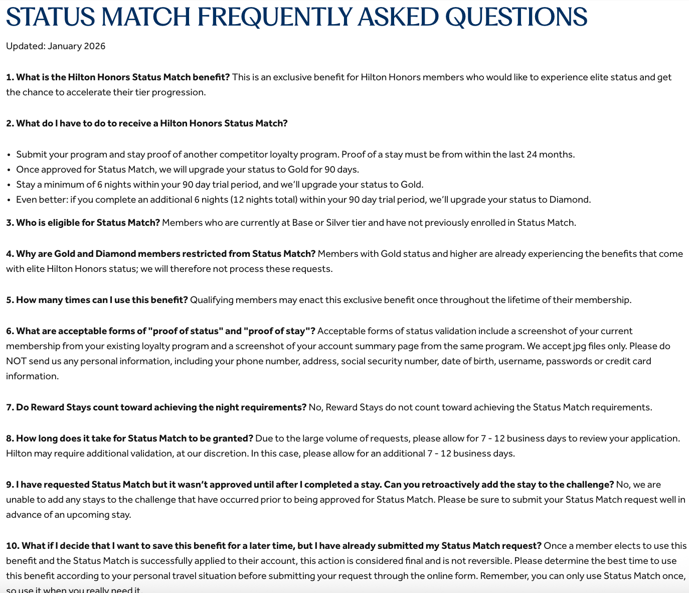 希尔顿水钻挑战回归,门槛更低了:匹配即送金卡 + 挑战成功钻石卡持续至2028年 3 希尔顿水钻挑战回归,门槛更低了:匹配即送金卡 + 挑战成功钻石卡持续至2028年