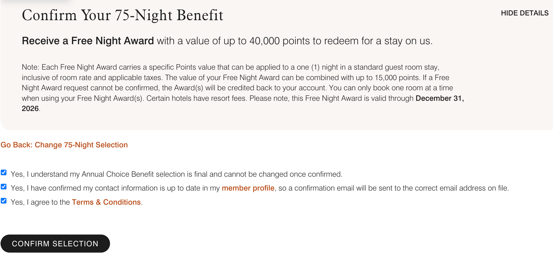 又到了万豪会员领取Choice Benefits限时大礼包的时候了,经典Bug仍在继续 2 又到了万豪会员领取Choice Benefits限时大礼包的时候了,经典Bug仍在继续