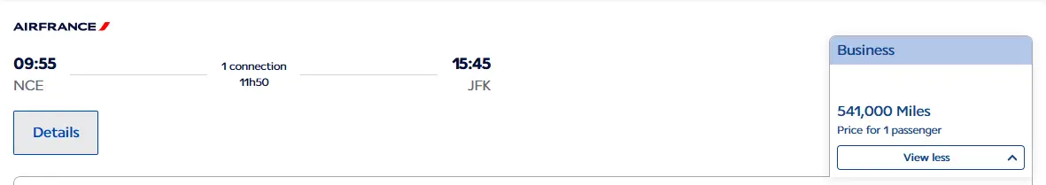 欧洲航司商务舱天花板？法航B777-300ER（巴黎CDG – 纽约JFK）商务舱体验