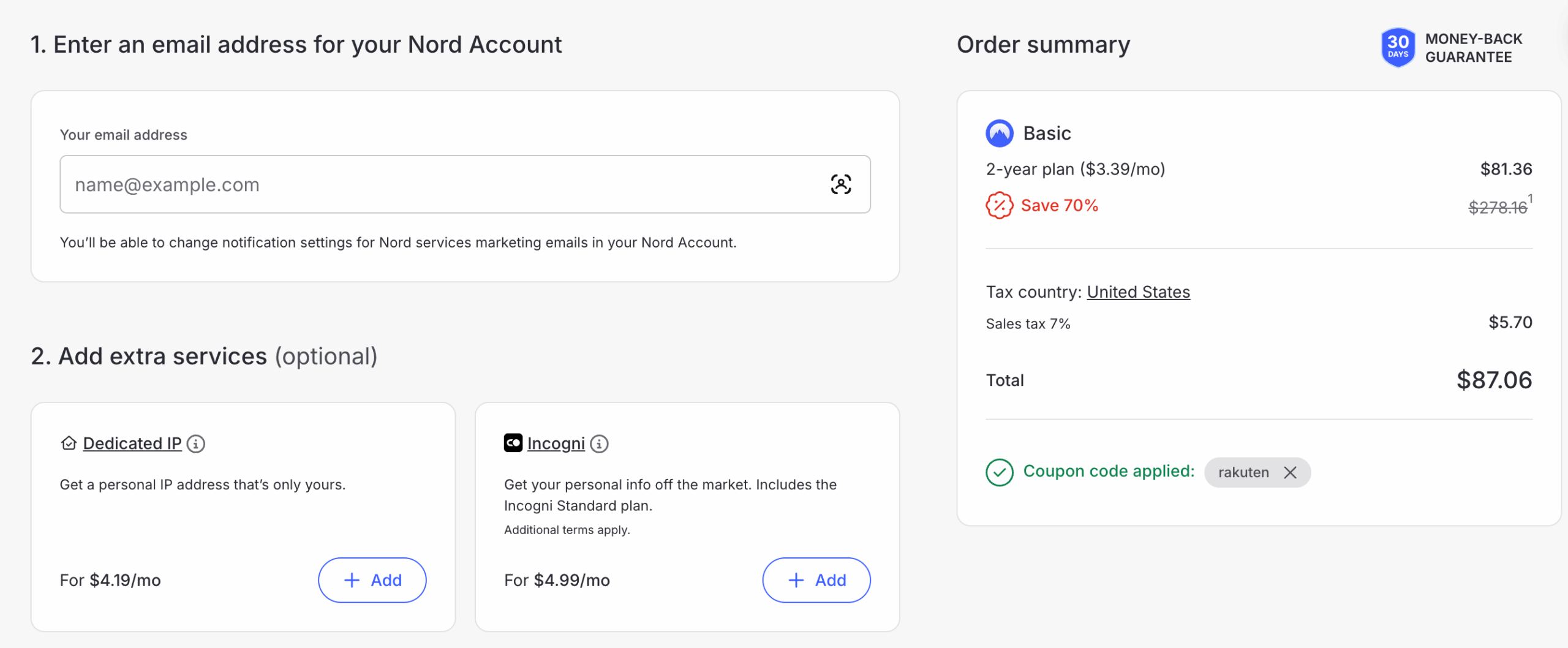 网购神器Rakuten限时倒贴钱羊毛,错过100x别慌,NordVPN 97x超高收益又来了 6 网购神器Rakuten限时倒贴钱羊毛,错过100x别慌,NordVPN 97x超高收益又来了