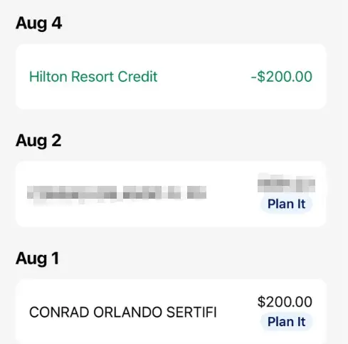 领取Amex Hilton联名卡的史高开卡奖励前，学会破解核心报销，避免被“反薅”哦
