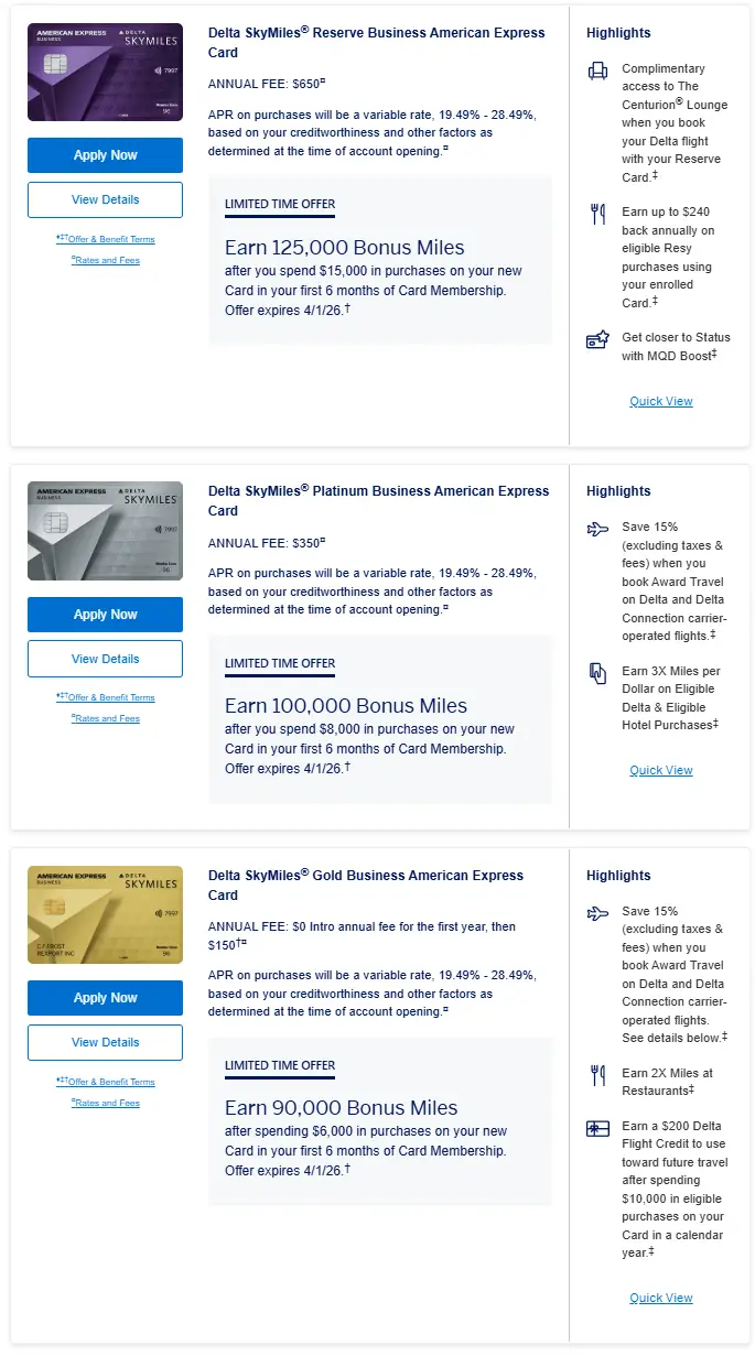 重复领取开卡奖励 & 机票Bug相助，Amex Delta 6大联名卡纷纷推出高额开卡奖励